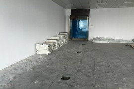 馬石油辦公室裝修設計工程施工現場_康藍裝飾公司